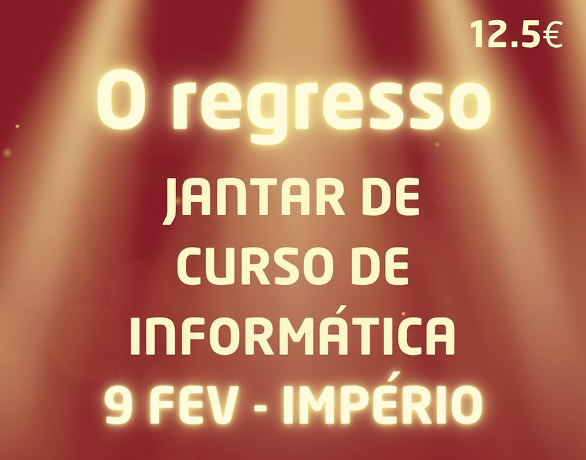 3º Jantar de Curso - 22/23