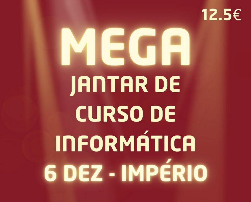 Mega Jantar de Curso